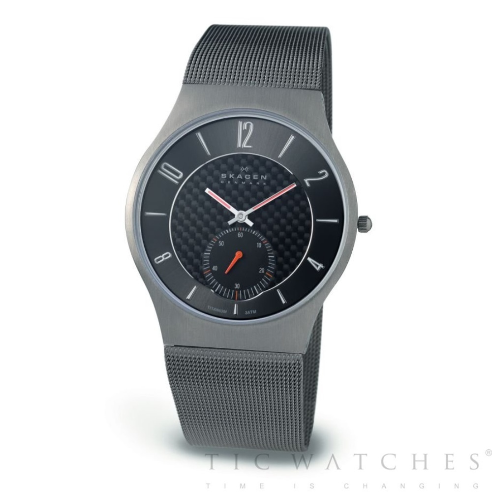 Mens Skagen Titanium Watch 805XLTTM